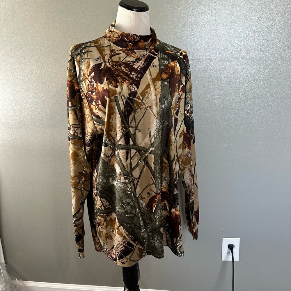 Fusion outfitters long sleeve L (42-44) camouflage long sleeve dry fit‎ shirt